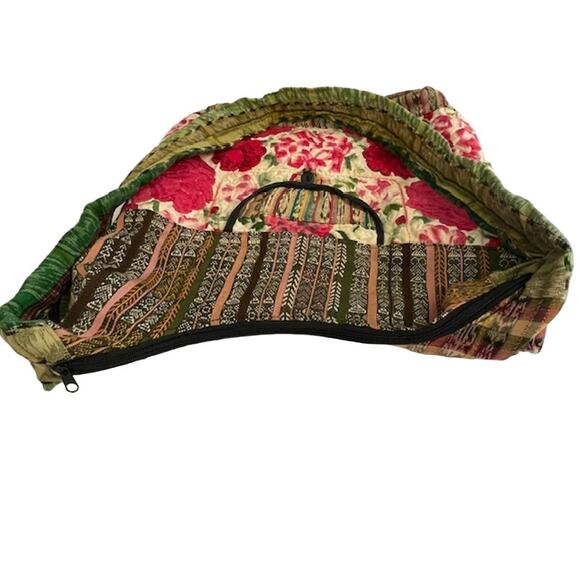 Unbranded floral mexican embroidered tote. - Picture 3 of 6